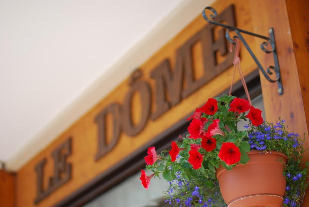 Hotel Le Dome Alpe d'Huez Eksteriør billede